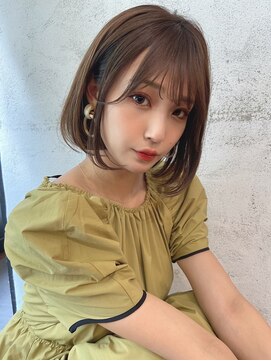 ノアフライ(NOAH FLY) ♪大人可愛いナチュラルワンカールボブ♪