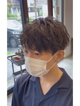 ヘッドストック(HEAD STOCK) 【ヘッドストック】絶対モテる!前下がりマッシュセンター@st