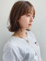 アリュウル 表参道 青山(Allure)&nbsp;結べるくびれボブ レイヤー あご下 おくれ毛 東垂水