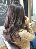 ラベンダーアッシュで抜け感を！ルーズカール【池袋/髪質改善】