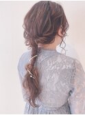 ヘアセットアレンジメイクブライダルお呼ばれヘア成人式ヘア