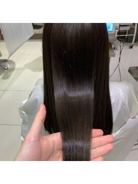 ヘアリゾートエーアイ 高田馬場店(hair resort Ai) 20代30代40代マロンベージュ/Aラインボブ/かきあげ[高田馬場駅]