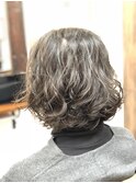 グラボブパーマスタイル