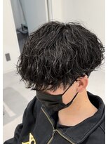 エース 栄矢場町店(Ace) 波巻きスパイラルツイストスパイラルパーママッシュメンズヘア