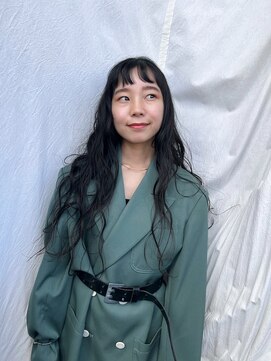 ロカ 表参道(loka) ニュアンスパーマ/ワイドバング[表参道/ブリーチ/ハイライト]Mai