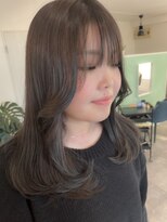 ヘアーメイク チョコ(hair make choco) レイヤースタイル/グレージュカラー
