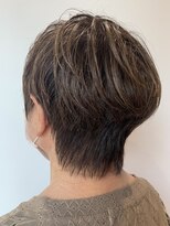 アース 三田南ウッディタウン店(HAIR&MAKE EARTH)&nbsp;40代50代60代白髪染めハイライトショート