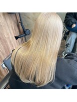 ラル(Lull)&nbsp;【髪質改善×ブロンドミルクティー】ケアブリーチ/ダブルカラー