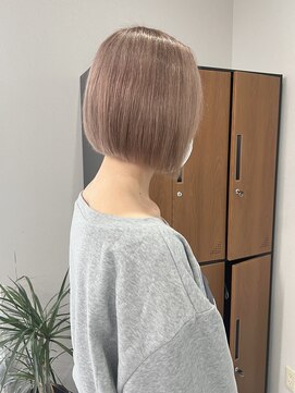 アネラ(Anela) ミルクティーベージュ＋ミニボブ【平本】