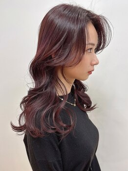 アンジュ ヘアー(Ange hair)の写真/【金山】定番のイルミナカラーやトレンドカラーを髪質改善しながらできます◎気分上がるオシャレな髪色に♪