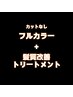【☆カットなしクーポン☆】フルカラー+KERAFECT(4StepTR)￥20000→￥9900
