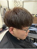 ツーブロックマッシュヘアー