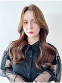 美髪韓国ヘアくびれヘアロング_29641