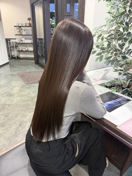 ヘアーアンドリフレ ドゥゼル(Hair&Refle Deux Alies) 髪質改善ストレート