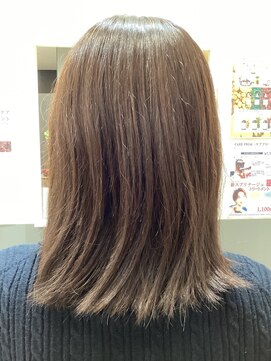 ビーズカラー イオンタウン米沢駅前店 くすみカラー★フォギーベージュ8/5