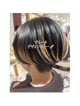 アース 武蔵境店(HAIR & MAKE EARTH) 根元が気にならない！話題のエンドカラーでデザインカラーを体験
