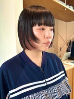 エルム 原宿 表参道(yelm)&nbsp;ブリーチ1回ピンクベージュデザインインナーフェイスレイヤー