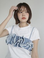 エヌ トーキョー(enu TOKYO) ボブ/外ハネ/ナチュラルブラウン