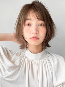 キリ 表参道(kyli) アプリコットオレンジくびれヘアハイライトカラー夏