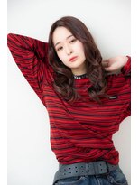 ソース 枚方(SOURCE) 艶髪♪韓国風レイヤー×小顔巻き髪ヘア