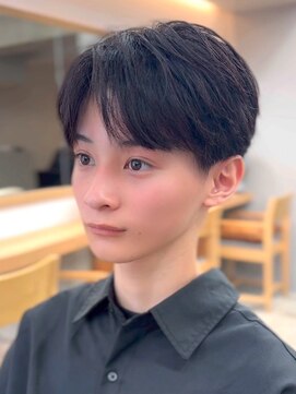 ナチュラル 渋谷(NATURAL) フェザーパーマ/スパイキーショート/サーフカール[メンズ/渋谷]