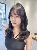 髪質改善＊透けブラウンレイヤーカット＊美髪【Zina梅田】