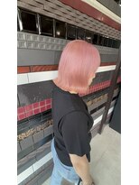 デザインサロンリア(design salon Lia)&nbsp;前髪/アンブレラカラー/こなれミディ/イメチェン/ウェーブパーマ