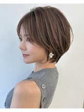 サンドハーツギンザ(sand Hearts ginza)&nbsp;似合わせカット/ショート/ショートボブ/ボブ/パーマ/髪質改善