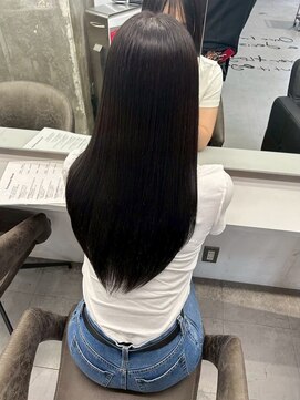 キング 心斎橋店(K!ng) 縮毛矯正髪質改善レイヤーカットトリートメント心斎橋美容室