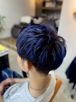 イロドリ(irodori)&nbsp;ブルー　メンズショート