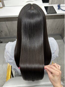 ミル バイ インスヘアー(MIRU by INCE HAIR)の写真/忙しい朝も楽に可愛く時短セット♪毛先までするんとまとめる指通り滑らかな仕上がりに思わずうっとり…