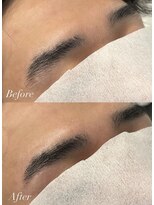 エニー 栄(Any)&nbsp;men's hair × アイブロウワックス