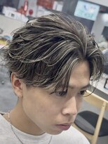 レタッチ バイ フィフス 天神大名(RETOUCH by fifth)&nbsp;天神メンズパーマフェザーパーマシャドウパーマセンターパート