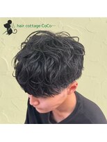 ヘアーコテージ ココ(hair cottage CoCo...)&nbsp;マッシュ　シャドーパーマ風マッシュ