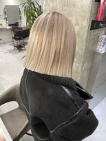 キング 心斎橋店(K!ng) 韓国オルチャンレイヤーカット透明感カラー顔まわり前髪カット