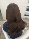 明るめチョコブラウンカラー♪♪ 透明感カラー