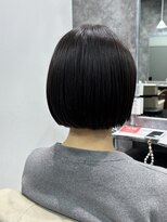 フォンド 津田沼(fond.)&nbsp;着物ヘア/大人ガーリー/ダークアッシュ/似合わせカット/津田沼