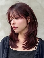 ネイト(Neit) レイヤーカットカシスカラー