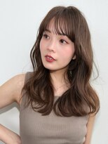 ディーエックス ウエスト(Dxxxx WEST)&nbsp;大人ミディアムレイヤー［韓国/顔周りカット/イルミナカラー］