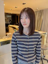 ヘアーエスクールフェイス(hair S. COEUR face)&nbsp;ナチュラルブラウン/大阪美容室/枚方美容室