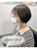 小顔ショートボブ