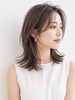 クララジャパン 豊四季店(CLALA JAPAN) 上品な透け感グレージュ×顔周りくびれレイヤーミディ