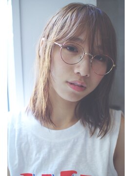 エシカ(ethica) [ethica_南船場]外国人風スロウカラー×ノームコアウェットロブ