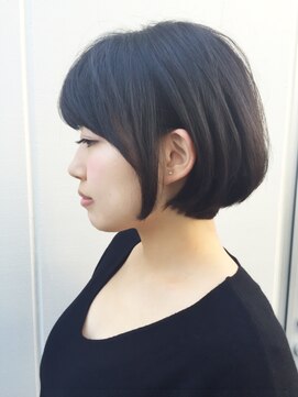 ルーファス 恵比寿 渋谷(Ruufus) ナチュラル黒髪ショートボブ【Ruufus恵比寿渋谷】