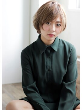 アンルポン 天満橋(un le pont) 【un le pont天満橋】小顔になれる大人ショートボブ