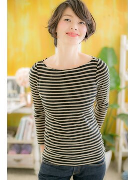 ミック ヘアアンドビューティー 大山店(miq  Hair&Beauty) 大人リラクシーなエレガントボブ