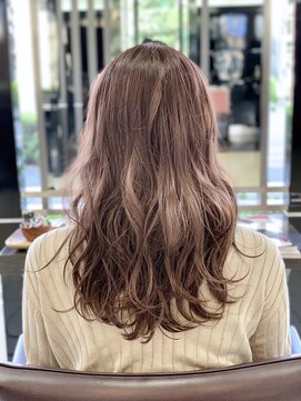 ベランダ ヘア ブルーラベージュ