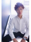ソフトツーブロック・外ハネ・サイドパートショート