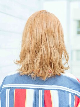 プロデュース 相模原店(Produce) くせ毛風★ななめバング★ベージュカラー