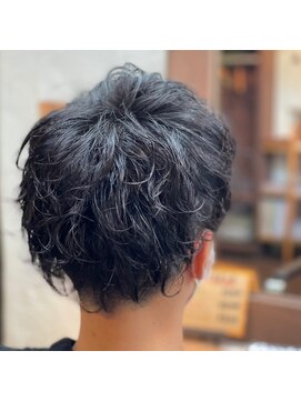 ヘアーグリーングラスイトウ(HAIR Green Grass ITO) メンズカット＋パーマ